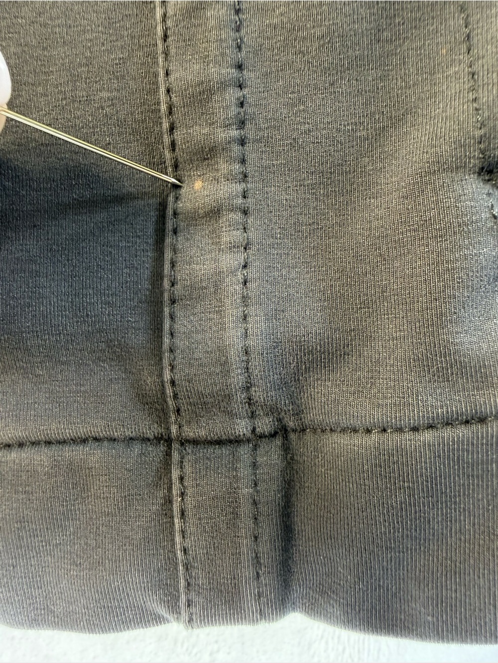 Peyton Jensen Harlow Moto Jacket Charcoal Gray Size S - Picture 10 of 10